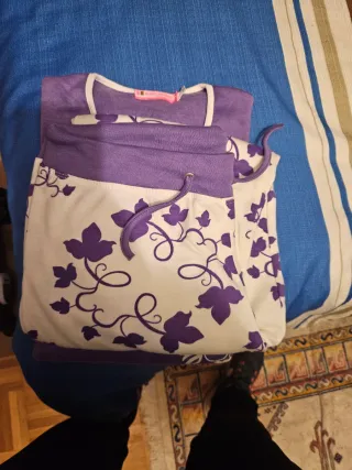 Pijama C.S.A. Naranja Talla 48/20