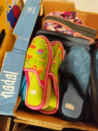 Liquidación zapatillas de casa