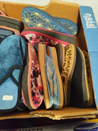 Liquidación zapatillas de casa