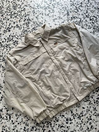 Vintage Lotto Beige Harrington Style Jacket Size M