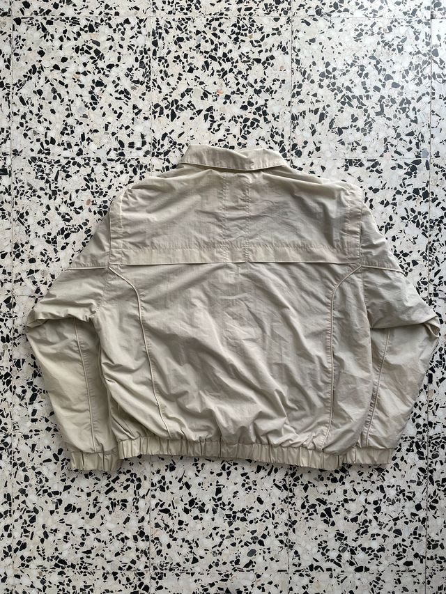 Giacca Vintage Beige Lotto Stile Harrington Taglia M