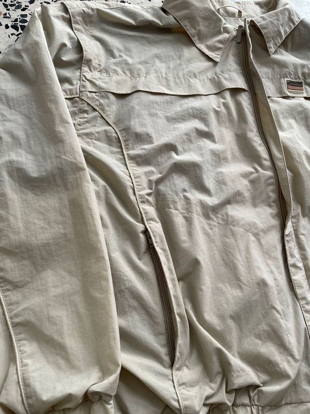 Giacca Vintage Beige Lotto Stile Harrington Taglia M