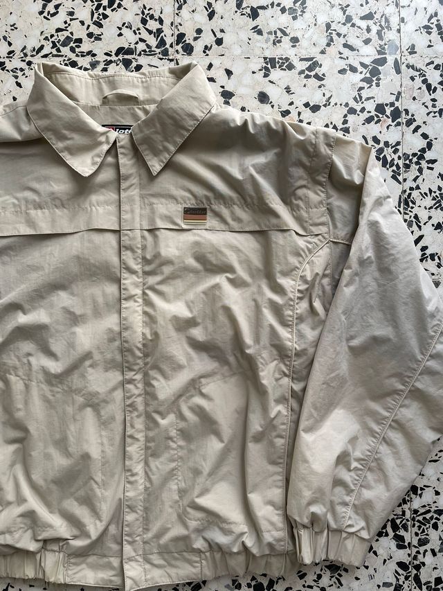 Giacca Vintage Beige Lotto Stile Harrington Taglia M
