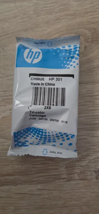 Cartucho Tinta HP 301 Negro