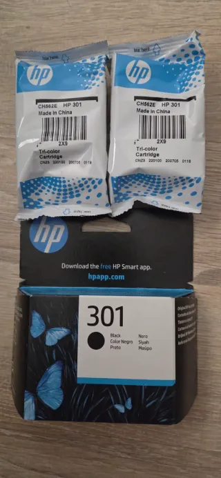 Cartucho Tinta HP 301 Negro