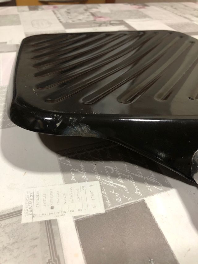 Plancha de cocina grill negra,