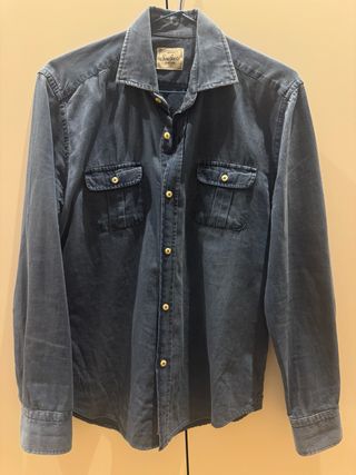 Camisa Scalpers Azul Talla 39