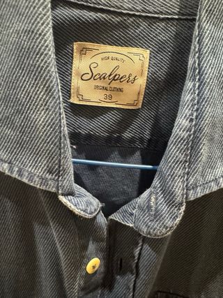 Camisa Scalpers Azul Talla 39