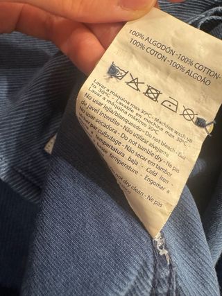 Camisa Scalpers Azul Talla 39