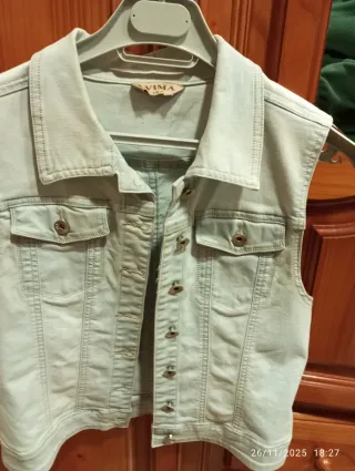 Chaleco vaquero mujer