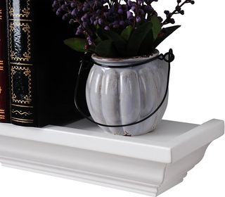 Juego 3 Estanterías Madera Blanca