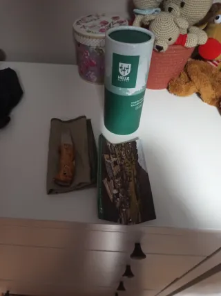 Navaja Helle Noruega con funda