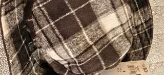 Cappello bucket nero/ grigio uomo o unisex