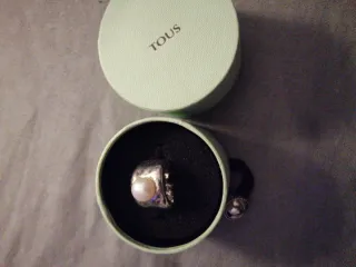 Anillo Tous Plata Perla