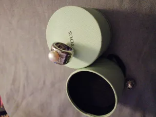 Anillo Tous Plata Perla
