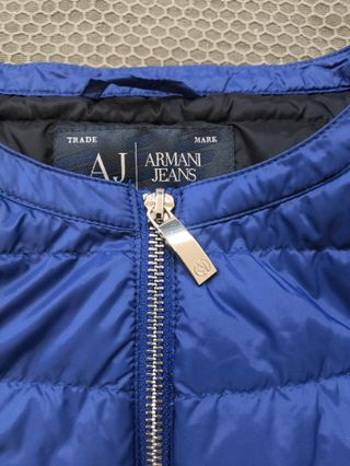 Gilet Armani Jeans donna blu taglia M