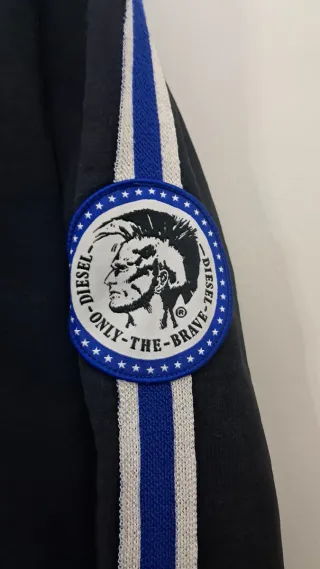 Sudadera vintage Diesel negra