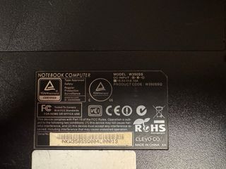 Portátil Mountain W350SS i7 16GB RAM