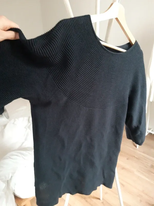 Uniqlo camiseta cuello barco manga 3/4