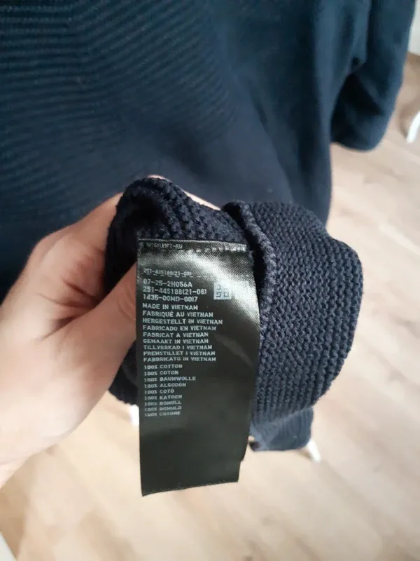 Uniqlo camiseta cuello barco manga 3/4