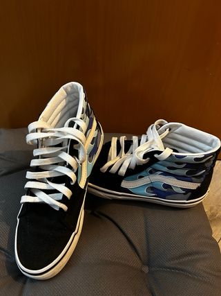 20 C/U--Zapatillas Vans Altas Niñ@s talla 34 ambos