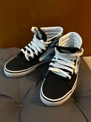 20 C/U--Zapatillas Vans Altas Niñ@s talla 34 ambos