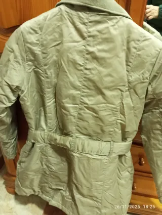 Chaqueta Beige/Verde Militar Talla M