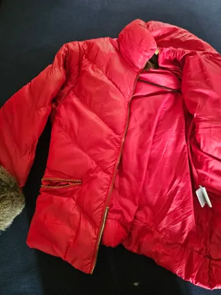 Moncler Giacca Rossa Donna