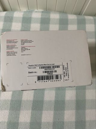 Adaptador Bugaboo Bee Maxi-Cosi