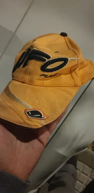 Gorra UFO Plast naranja y Negra