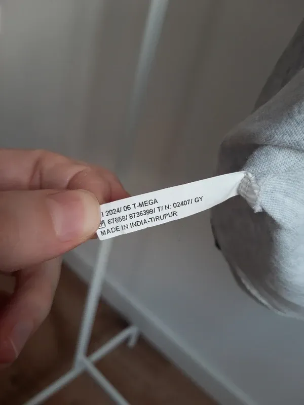 Camiseta Decathlon Gris Mujer Talla M