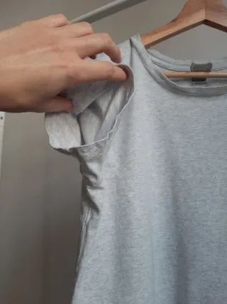 Camiseta Decathlon Gris Mujer Talla M