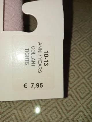 T.10-13a Medias Cachemira/leotardo fino niña