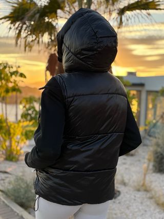 Chaleco Moncler Negro Hombre