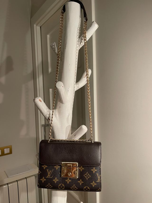 Bolso Louis Vuitton Marrón y Dorado