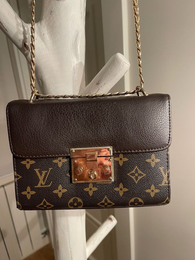 Bolso Louis Vuitton Marrón y Dorado