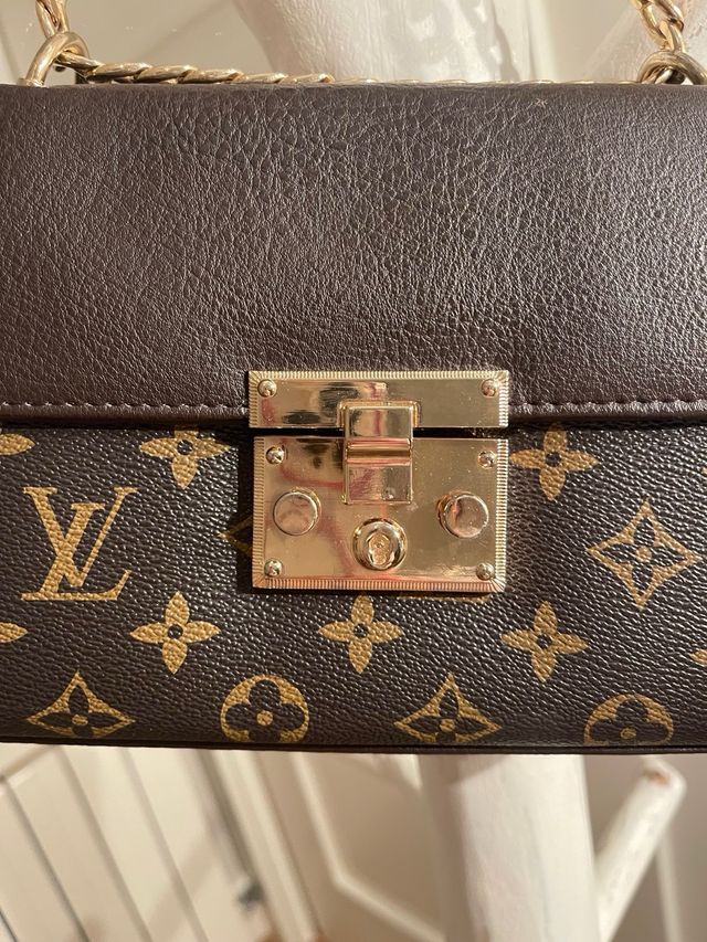 Bolso Louis Vuitton Marrón y Dorado