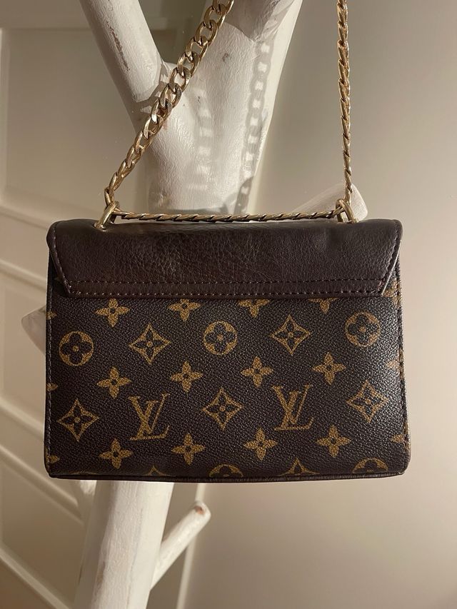 Bolso Louis Vuitton Marrón y Dorado
