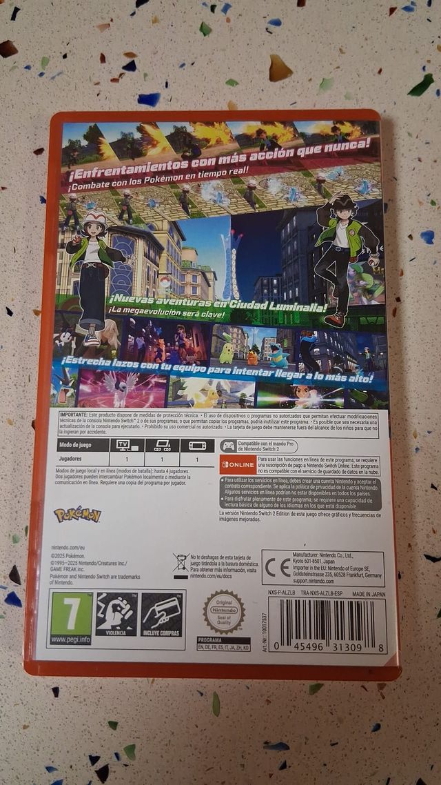 Leyendas Pokémon Z-A Nintendo Switch 2 Ed.