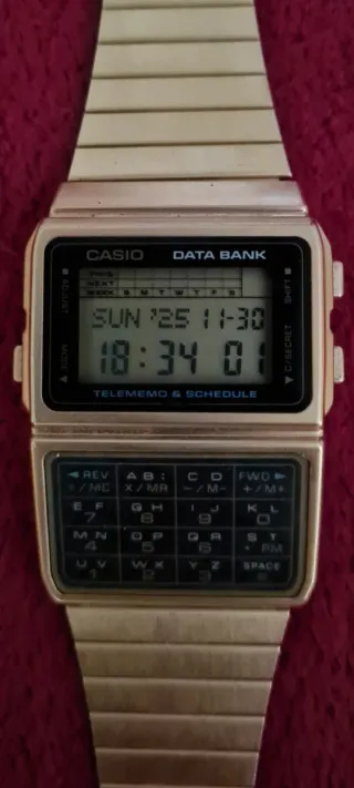 Reloj digital calculadora CASIO DBC-610, N.O.S.