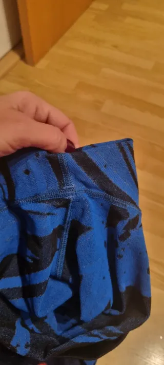 Mallas Hoko largas, azules-negras y Rojas-negras