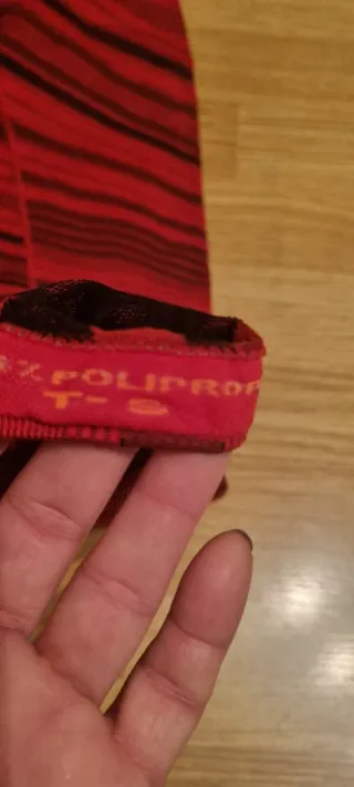 Mallas Hoko largas, azules-negras y Rojas-negras