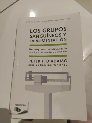 Los grupos sanguíneos y la alimentación