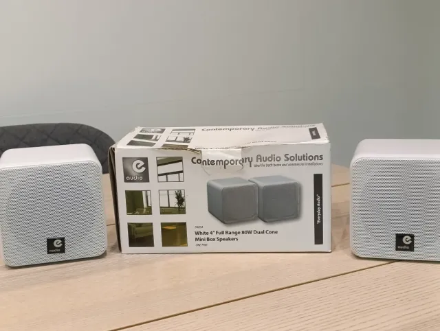 Altavoces E Audio Blancos 4