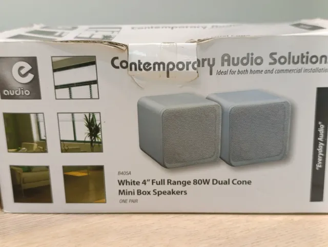 Altavoces E Audio Blancos 4