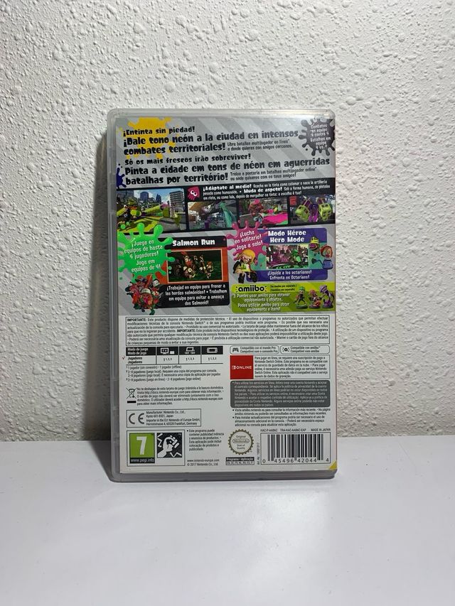 REGALO!! Juego Splatoon para nintendo switch