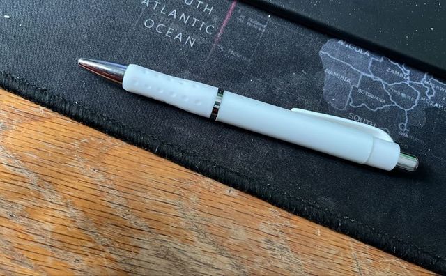 Bolígrafo chuleta para examen rotador