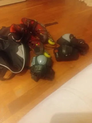 Patines y protecciones