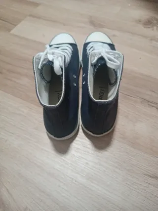 Tenis Livergy Azul/Blanco Talla 43