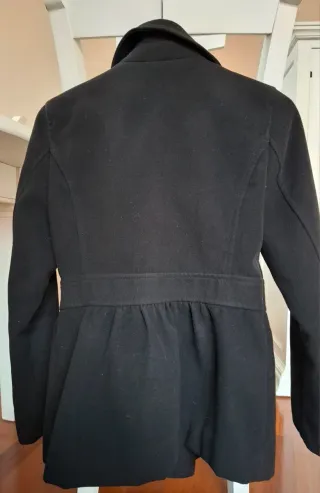 Chaqueta de paño negra